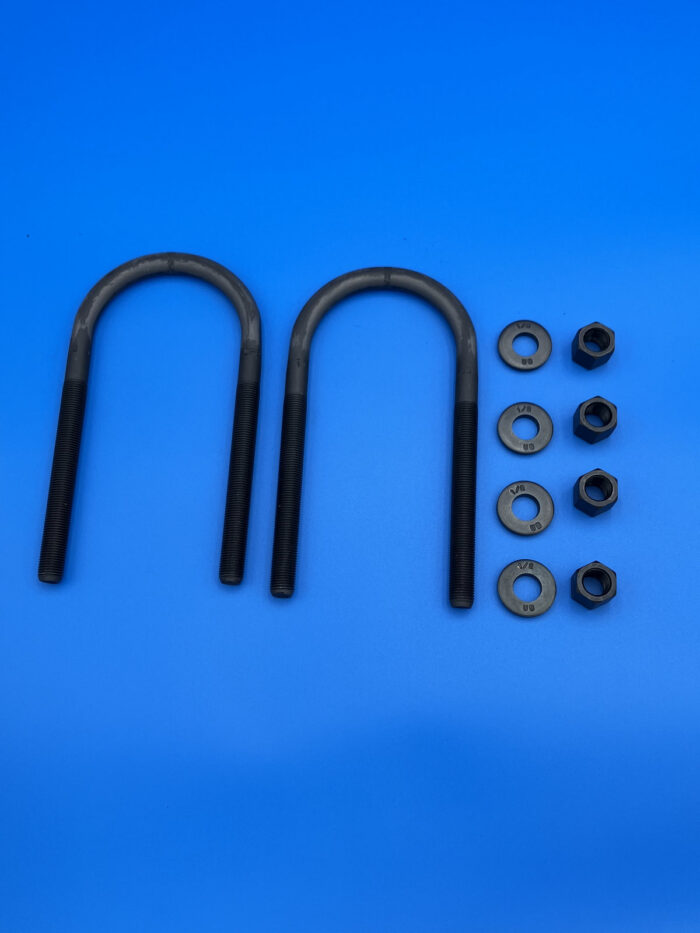 U-BOLT, KIT: 1/2" x 6_1/2" TALL x 3" ROUND