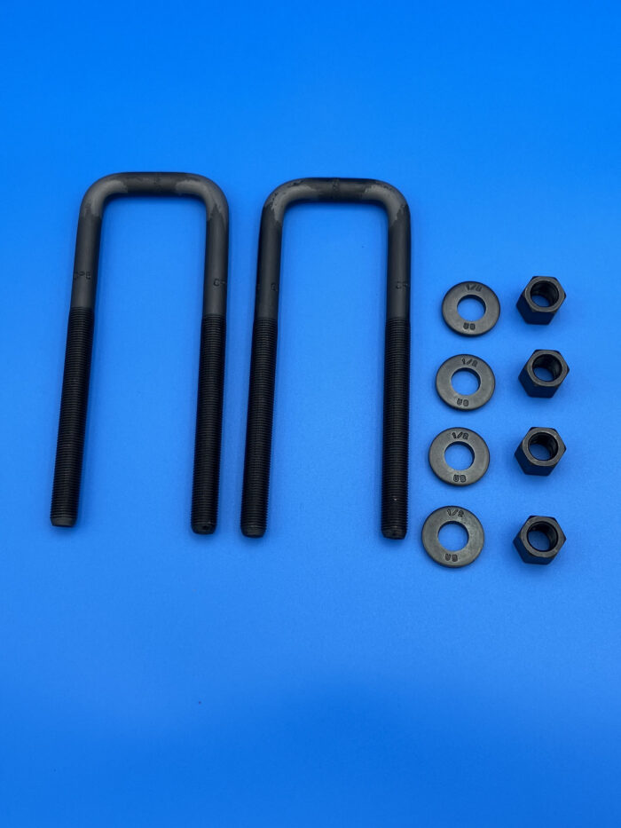 U-BOLT, KIT: 1/2" x 6_3/4" TALL x 2" SQUARE
