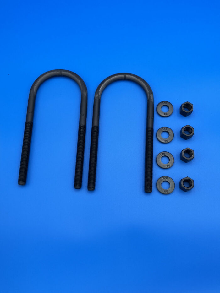 U-BOLT, KIT: 1/2" x 7_1/2" TALL x 3" ROUND