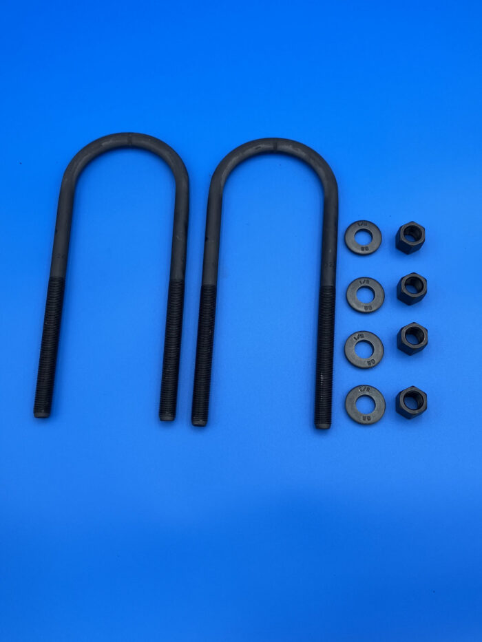 U-BOLT, KIT: 1/2" x 8_1/2" TALL x 3" ROUND