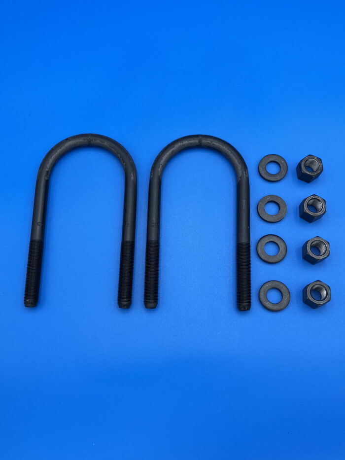 U-BOLT, KIT: 9/16" x 6_1/2" TALL x 3" ROUND