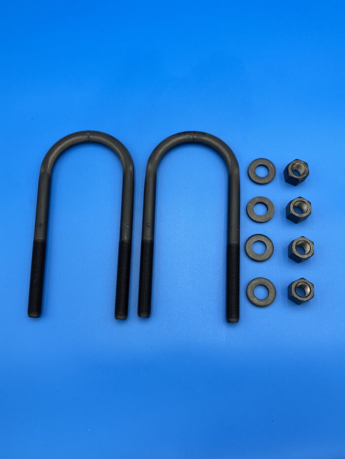 U-BOLT, KIT: 9/16" x 7_1/2" TALL x 3" ROUND